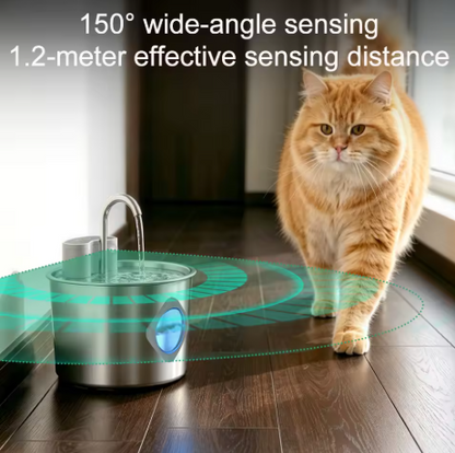 Premium Stainless Steel Pet Water Fountain