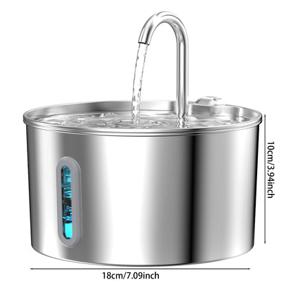 Premium Stainless Steel Pet Water Fountain